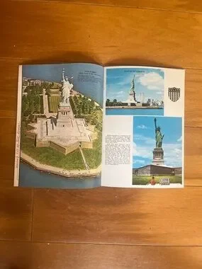 Other | New York City Picture Book Souvenir Blue Cover With Statue Of ...